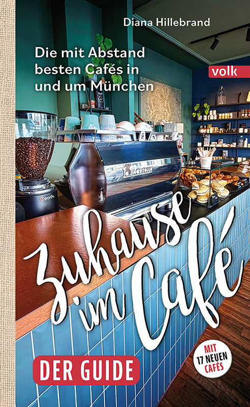 Buchcover, auf dem eine Theke in einem Café zu sehen ist.