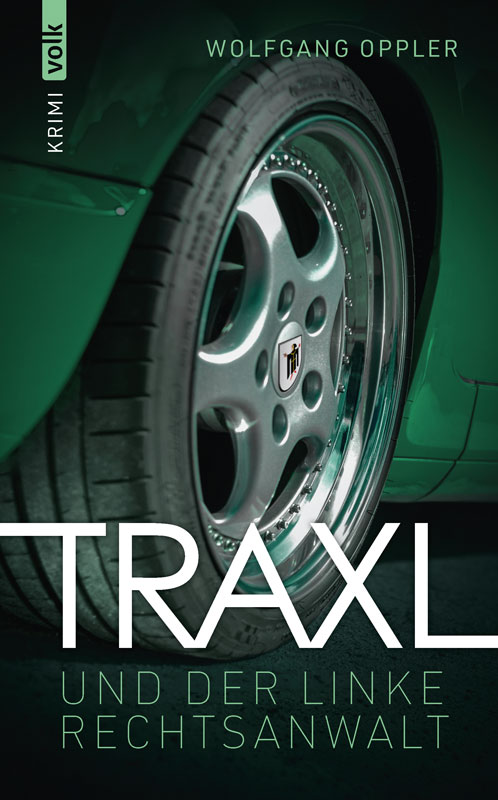 Buchcover, auf dem das Vorderrad eines Autots zu sehen ist. Auf der Felge ist das Münchner Kindl zu sehen.