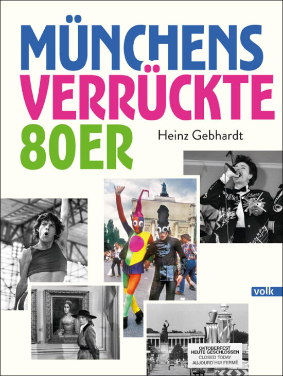 Buchcover mir verschiedenen Fotografien aus den 80er Jahren