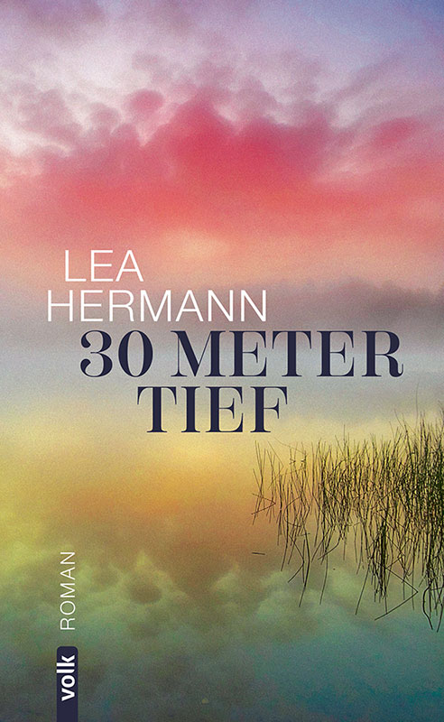 Buchcover, auf dem Wasser und Schilf zu sehen sind