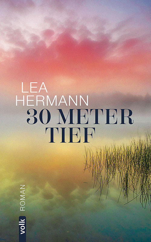 Buchcover, auf dem Wasser und Schilf zu sehen ist