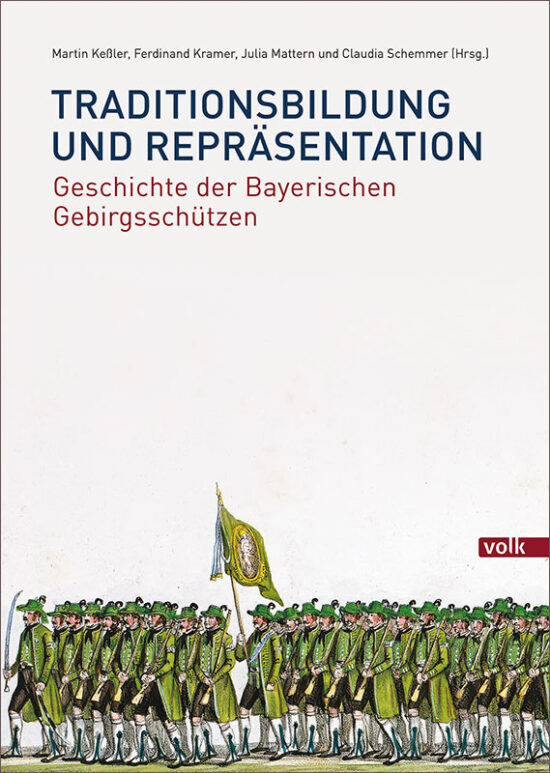 Buchvover mit historischer Abbildung von Gebirgsschützen