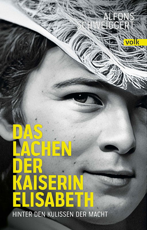 Angeschnittenes schwarz-weiß Porträt von Kaiserin Elisabeth von Österreich